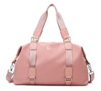 Sport Bag with Wet Dry Pockets Large Capacity Gym Yoga for Fitness(Pink)