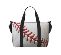 Sport Ball Baseball Large Weekender Bag for Travel, Water-Resistant Duffle Bag, Print Adjustable Shoulder Strap,3-5 Day Overnight Bag for Men Women