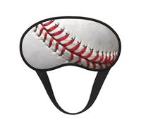 Sport Ball Baseball Print Sleep Eye Mask Light Blocking Soft and Comfortable Night Eye Blinder for Women Men for Sleeping Travel Night Shift