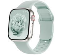Sport Band Compatible with Apple Watch Bands 38mm 40mm 41mm 42mm 44mm 45mm 46mm 49mm Women Men, Soft Silicone Waterproof Replacement Wristband Strap for iWatch Series 10/9/8/SE/7/6/5/4/3/2/1/Ultra