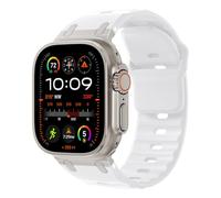 Sport Bands for Apple Watch Ultra 2 Band 49mm 45mm 44mm 42mm Men Women,Rugged Wide Silicone Waterproof Wristbands with Metal Adapter Strap for iWatch Ultra Band Series 9 8 7 6 SE 5 4 3 2,Ultra2/Ultra
