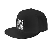 Sport Cap Bass It's Like Guitar Solid Hats Adjustable Snapback Cap Printed Cap for Adult, Youth, Boys