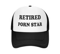 Sport Cap Retired-Porn-Star Breathable Trucker Caps Quick Dry Casual Hat for Boys Golf Tennis