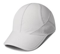 Sport cap,Soft Brim Lightweight Waterproof Running Hat Breathable Baseball Cap Quick Dry Sport Caps Cooling Portable Sun Hats for Men and Woman Performance Workouts and Outdoor Activities Light Gray