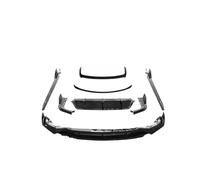 Sport Car Bodykits Front Bumper Lip Rear Diffuser Side Skirts Rocker Panels Rear Boot Spoiler ABS For BMW G05 For X5 2009-2023 2024 2025 + Diffuser Front Bumper Lip Spoiler(Gloss black)