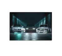 Sport Car Poster for BMW E36 E46 E30 M3 Racing Car Decorative Painting Canvas Wall And Art Picture Family Bedroom Decor 12x18inch(30x45cm)