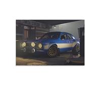 Sport Car Poster for Ford Escort RS1600 MK1 Racing Car Poster Decorative Painting Canvas Wall Posters And Art Picture Print Modern Family Bedroom Decor Posters 16x24inch(40x60cm)