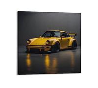 Sport Car Poster for RWB Porsche 930 911 Supercar Poster Decorative Painting Canvas Wall Posters And Art Picture Print Modern Family Bedroom Decor Posters 24x24inch(60x60cm)