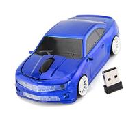 Sport Car Shaped with High Accuracy Sensor for Gaming and Office Use - Cool Red Design (Yellow) (Red) (Blue)