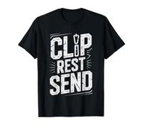 Sport Climber Clipping Bolts Lead Route Crux Beta Nerd T-Shirt