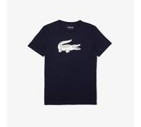 Lacoste Sport Crocodile Short Sleeve T-Shirt Navy Blue - XS