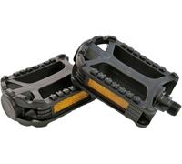 Sport Direct Adult Resin 9/16" Reflector Bike Pedals British Standards