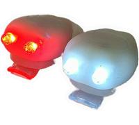 Sport Direct Mega Mini 2 x 2 LED Battery Silicone Bike Light Set