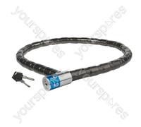 Sport Direct Sekura Armoured Cable Cycle Lock 22mm X 120cm SLK3412 for Universal