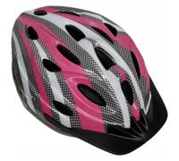 Sport Direct SH515 55-58cm Junior/ Ladies Helmet - Multicolour(Pink/Graphite/White)