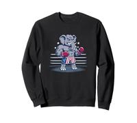 Sport Elephant in Ring for Boxing Lovers Sweatshirt