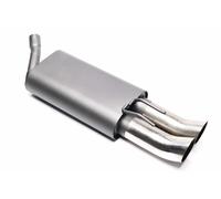 Sport Exhaust 2x76mm DTM Round Sharp with ABE for Renault Twingo I Typ C06