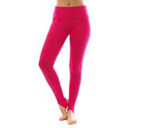 Sport Fleece High Waist Thermal With Cuff Leggings Cotton Long Pants