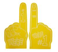 Sport Foam Finger Comfortable Colorful Inspiring Sports Cheerleading