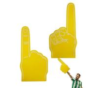 Sport Foam Fingers - Event Celebration Crowd Item, 18 Inch Single Cheer Glove, DIY Blank Hand Prop, Number Fan Accessory, Stadium Support Gear, Enthusiast Display | Foam Finger For Sports
