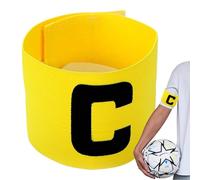 Sport Football Captain - Armband Team, Children Tool High Hook Loop Identification Athletic Leadership Apparel System | Soccer Basketball Volleyball Tennis for Training