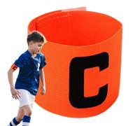 Sport Football Captain - Armband Team, Children Tool High Hook Loop Identification Athletic Leadership Apparel System | Soccer Basketball Volleyball Tennis for Training