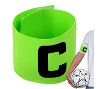 Sport Football Captain - Armband Team, Children Tool High Hook Loop Identification Athletic Leadership Apparel System | Soccer Basketball Volleyball Tennis for Training