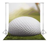 Sport Golf Ball Backdrop Background for Photography High Density Polyester Fabric Background Banner Seamless Photo Booth Prop Backdrop 56"x118" for Birthday Party Decor Photoshoot Banner Props