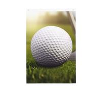 Sport Golf Ball Flags for Outside 2x3 Ft Vertical Double Sided Print Garden Flag Outdoor Flags Holiday Banner with Grommets House Yard Flag for Lawn, Porch Home Decorations