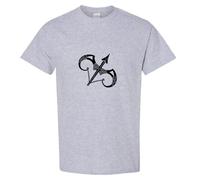 (Sport Grey, 4XL) Sagittarius Horoscopes Zodiac Symbol Star Sign Art Men T Shirt Tee Top