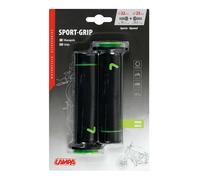 Sport-Grip Pair Of Grips For Universal Motorcycle Handlebars Black/Green