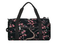 Sport Gym Bag for Women Men with Shoes Compartment and Wet Pocket,Twisted Branches Pattern Travel Duffel Bag for Travel, Sports, Fitness, Workout