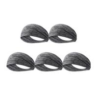 Sport Hairband 1-10 Pcs Ultra-Thin Sports Sweatband Breathable Sweat Absorbent Headband Elastic Hair Band Soft Outdoor Sport Yoga(Grey 5pcs)
