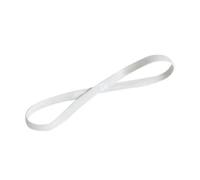 Sport Hairband 1pc Candy Color Women Men Yoga Hair Bands Sports Headband Girls Sport Anti-slip Sweatband Sports Gym Football Running Sweat Band(WHITE)