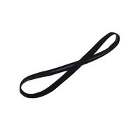 Sport Hairband 1pc Candy Color Women Men Yoga Hair Bands Sports Headband Girls Sport Anti-slip Sweatband Sports Gym Football Running Sweat Band(Black)