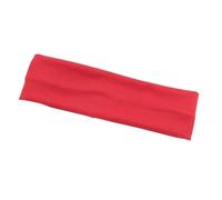 Sport Hairband Elastic Cotton HairBand Headbands For Women Men Solid Running Fitness Yoga Hair Bands Stretch Makeup Accessories(Red)