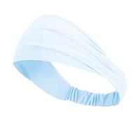 Sport Hairbands Cooling Headband Sweatband for Women Yoga Running, Sweat Headbands, Workout Sweatbands Hairband for Women Gym Tennis For Sport(Blue)
