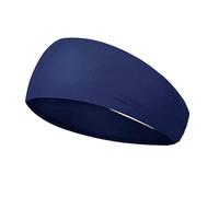 Sport Hairbands Sports Headband Running Fitness Sweatband Elastic Absorbent Sweat Cycling Jog Tennis Yoga Gym Head Band Hair Bandage Men Women For Sport(Deep Blue)
