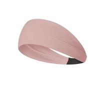 Sport Hairbands Women Sports Headbands Quick Dry 1PC Non-Slip Moisture Wicking Workout Sweatband Fitness Running Headban Cycling Yoga Hairband For Sport(Soil Pink)