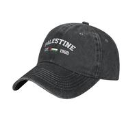 Sport Hat Palestine Flag Sport Cap Adjustable Trucker Hat Unisex Solid Hats for Adult, Boys, Men