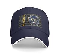 Sport Hat Us Navy Aircraft Carrier USS Harry S Truman (CVN 75) Solid Hats Retro Sun Visor Hat Distressed Snapback Cap for Men, Youth, Boys
