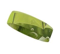 Sport Headband for Women Men Moisture Wicking Sweatband Funny Ladybug Holding Umbrellas Head Band Athletic Sweat Band for Sports Unisex Elastic Hairband for Running Basketball, white