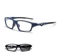 Sport Hollow Adjustable Temples Reading Glasses,Ultra-Light Photochromic Self Adjusting Anti-Blue Glasses For Women (C,+0)