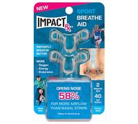 Sport Intra Nasal Breathe Aid. One Size fits All. Opens Nose by 58% for Improved Airflow, with Potential Performance Benefit. Great for Cycling and Most Non-Contact Sport, Skin, (Pack of 2)