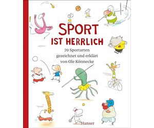 Sport ist herrlich: 70 Sportarten gezeichnet un, Konnecke.