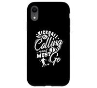 Sport Kickball is calling and I must go Case for iPhone XR