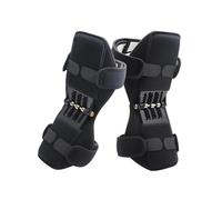 Sport Knee Support, Knee Exoskeleton, Breathable Knee Support, Knee Pressure Reduction, for Sports Hiking(4 springs)