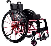 Sport Lightweight Transport Mobile Wheelchairs Manual Self Propelled Wheelchair, Aluminium Folding Chair Comfortable Portable Transpo