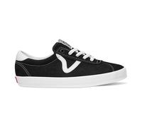 Sport Low Leather Trainers Black