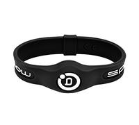 Sport Magnetic Wristband Black/White, M (19 cm)
